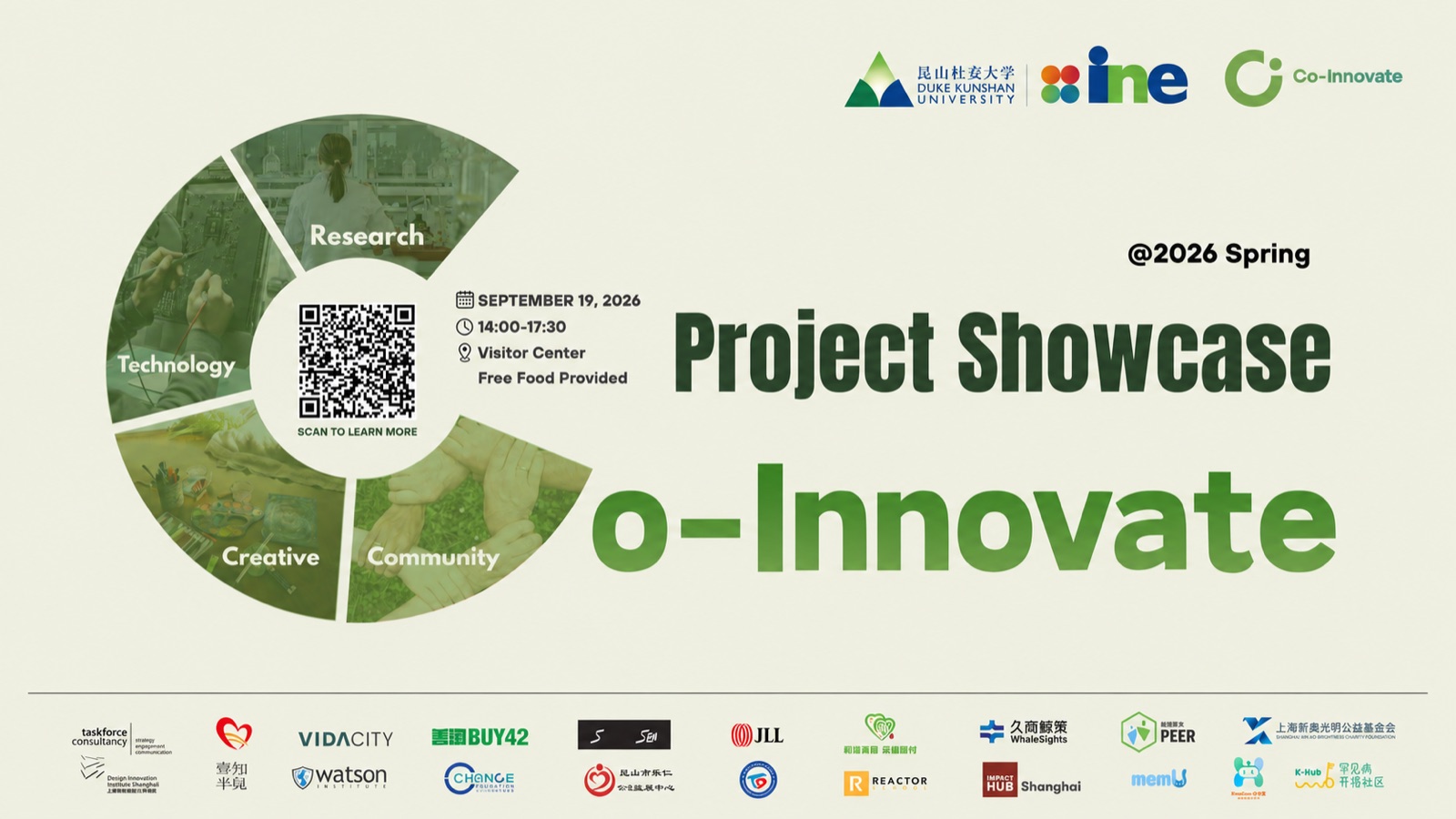 Co-Innovate project showcase poster